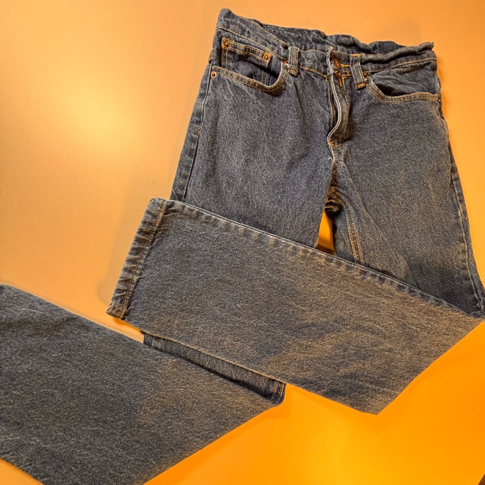 Levis 501 Mens Straight Leg Jeans Medium Wash Blue W30 L31 Made in Mexico - Picture 7 of 13